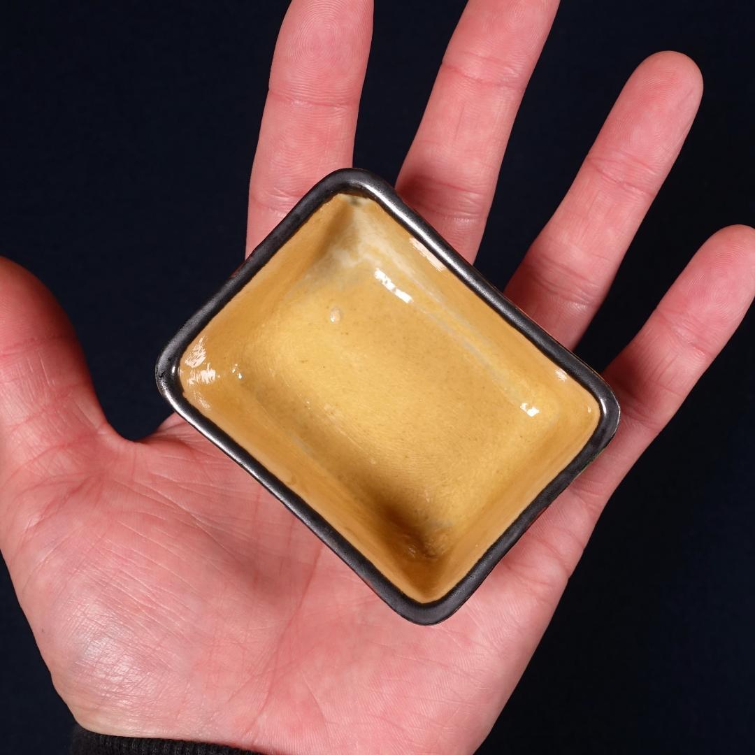 京焼 川尻一寛 禎山窯 色絵 刺身皿 向付 大小19客