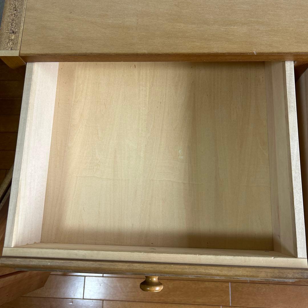 【KARIMOKU カリモク】 木製食器棚 ガラス扉 5段