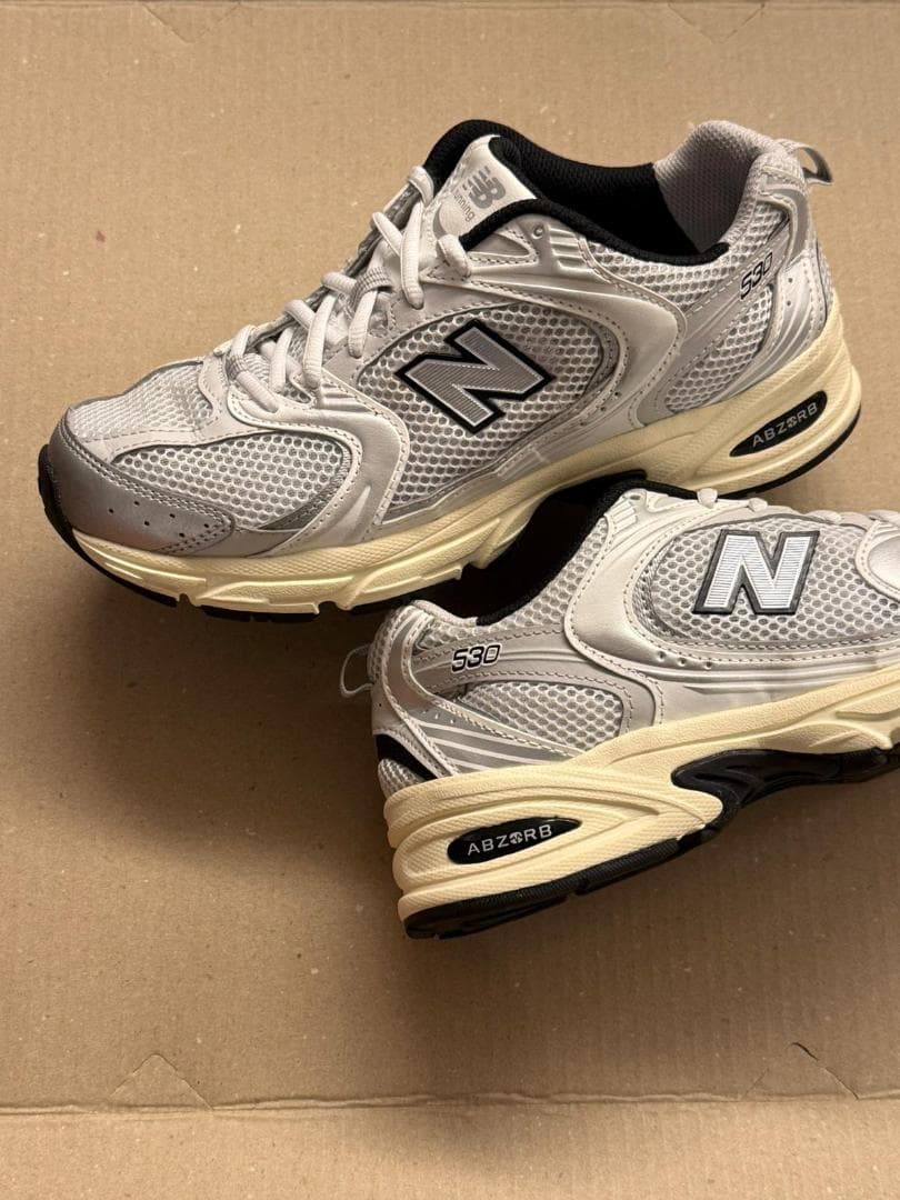 New Balance MR530TA シルバー 24.5cm