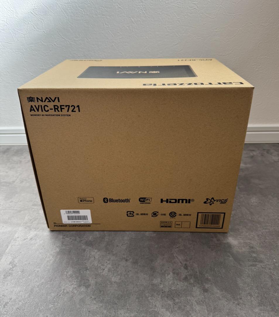 【新品未開封】Pioneer_楽NAVI_AVIC-RF721_カーナビ