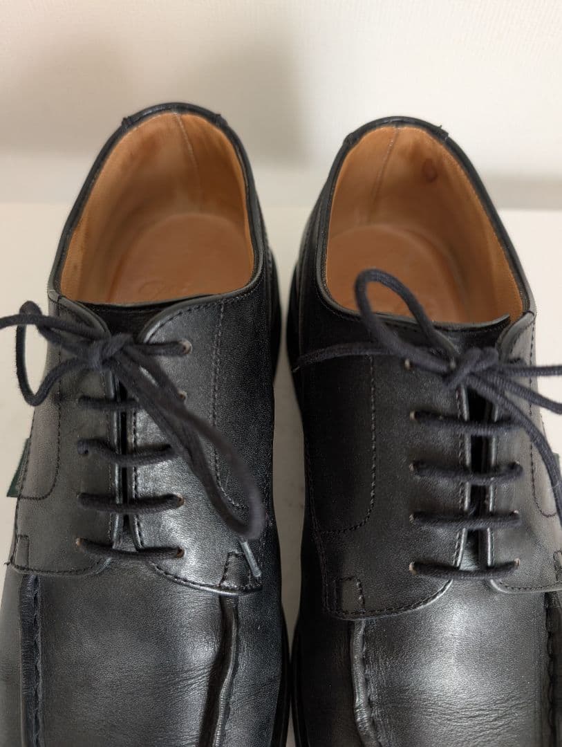 【美品】パラブーツ　シャンボード　ブラック　5.5サイズ シューツリー付き