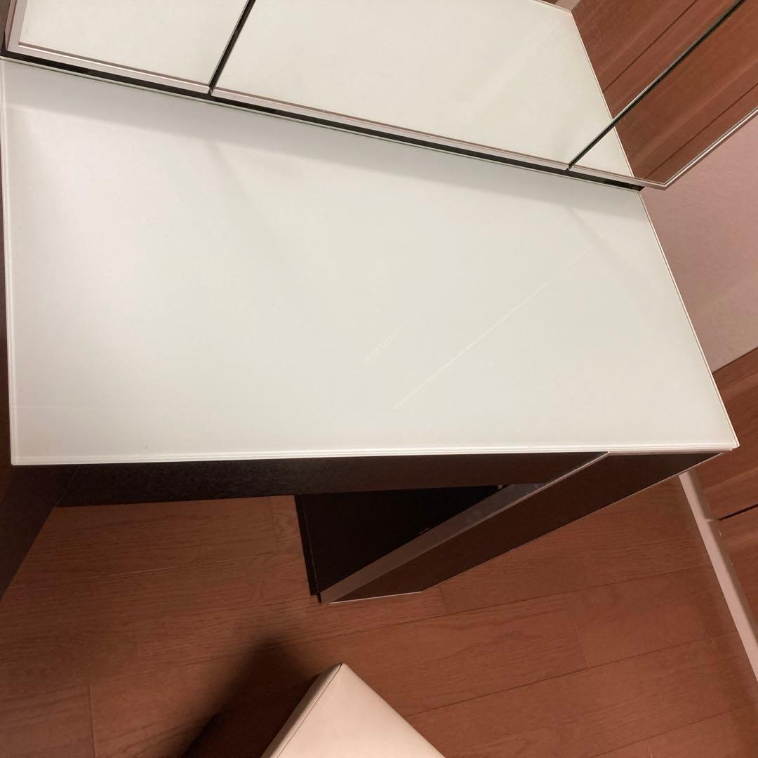 【とも】松永家具 ドレッサー 三面鏡 (スツール別)