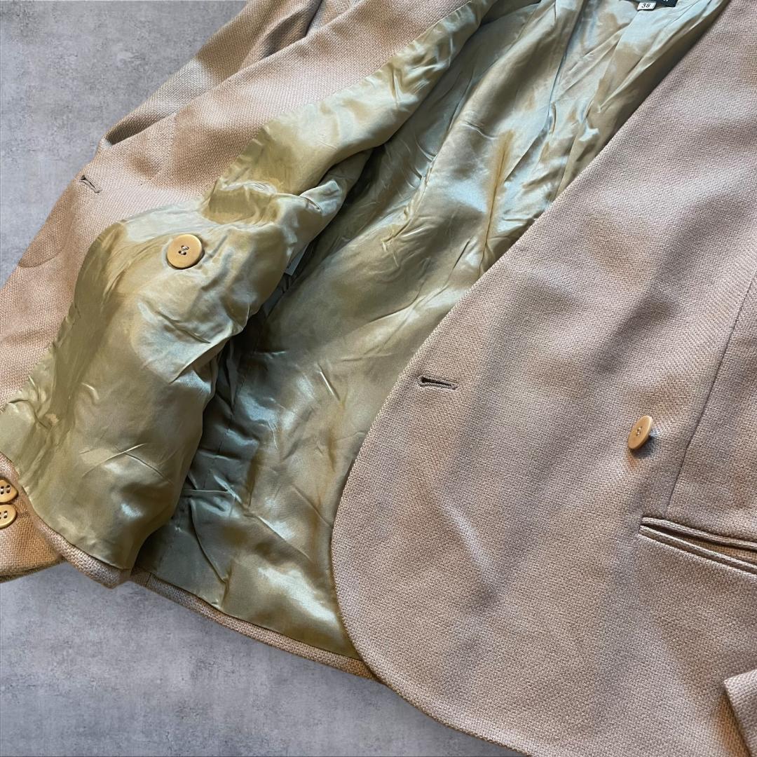 イタリア製 GIORGIO ARMANI ノーカラージャケット