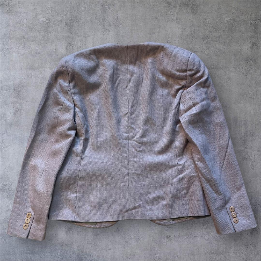 イタリア製 GIORGIO ARMANI ノーカラージャケット