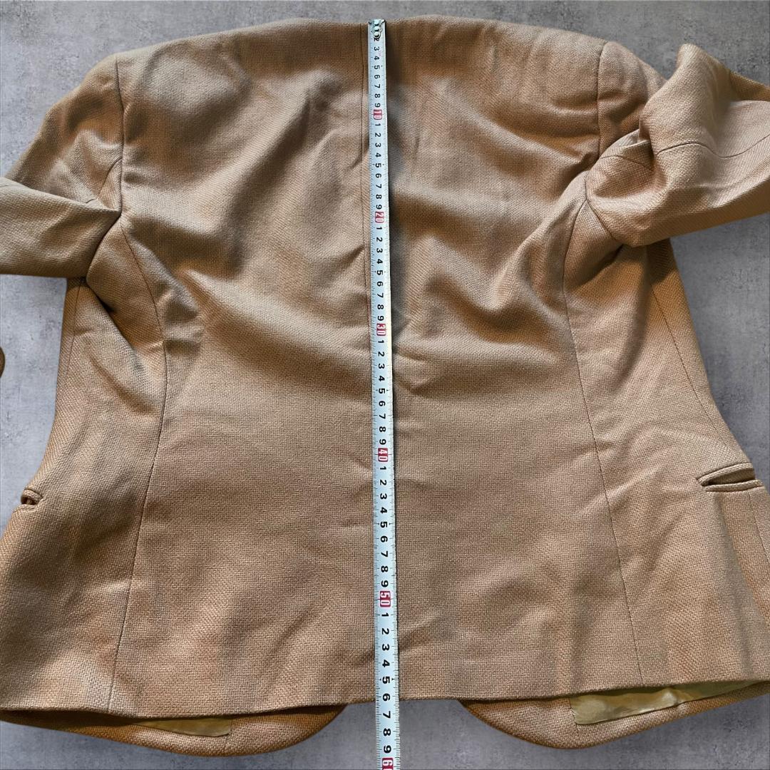 イタリア製 GIORGIO ARMANI ノーカラージャケット