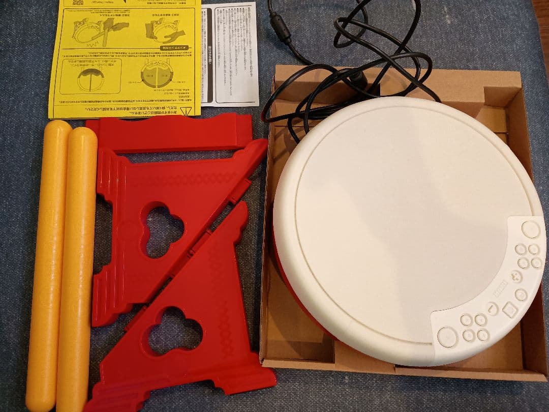 太鼓の達人 Nintendo Switch ば～じょん!　中古　太鼓とバチセット