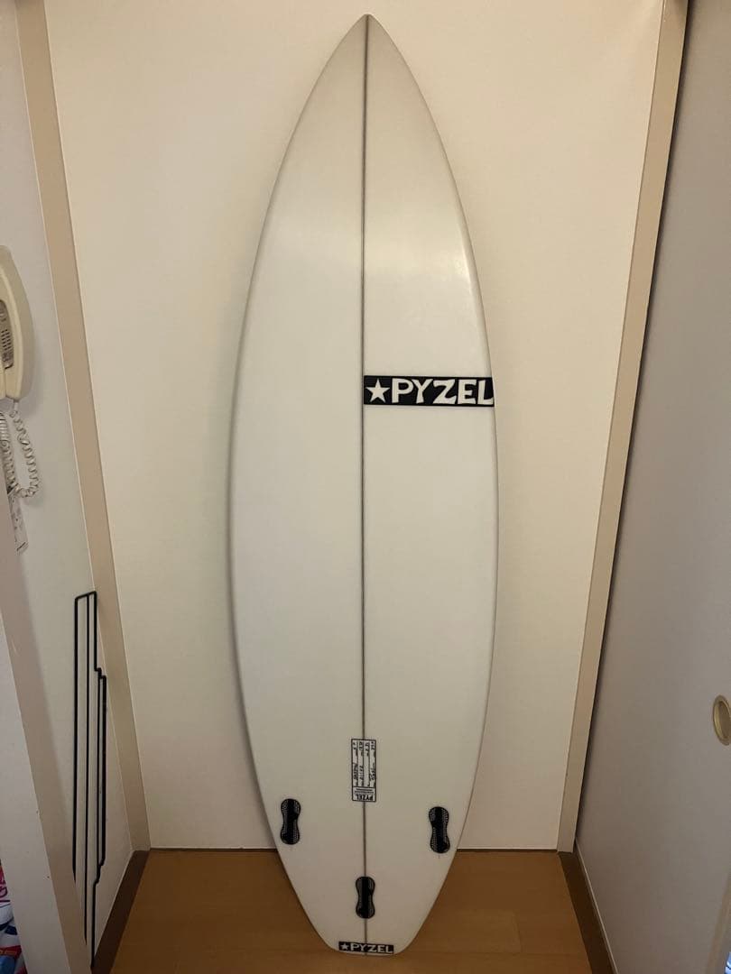 PYZEL SHADOW ショートボード ホワイト5.10 27リットル