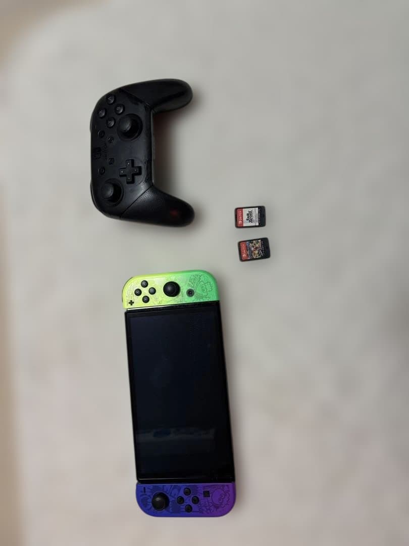 Nintendo Switch 本体 スプラトゥーンモデル！おまけ付き