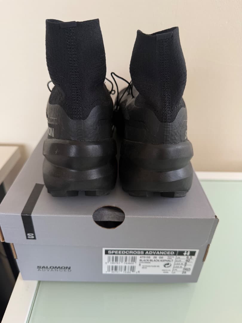 美品SALOMON/サロモン/SPEEDCROSS ADVANCED 25センチ