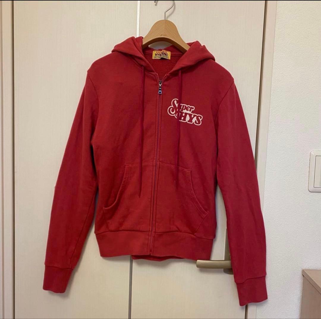 HYSTERIC GLAMOR ジップアップパーカー ヒスガール