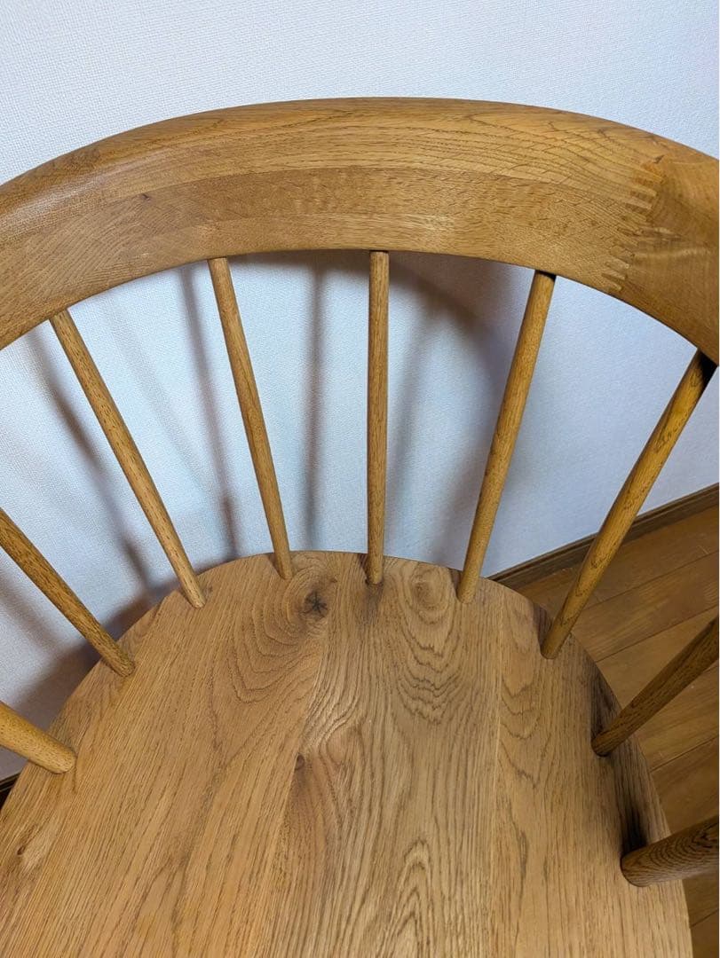 ■Popichan様■クラッシュゲート マルケッシュ ダイニングチェア肘付オーク