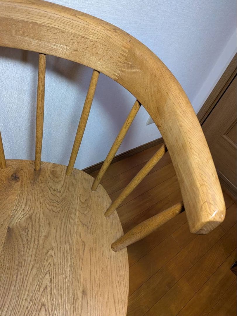 ■Popichan様■クラッシュゲート マルケッシュ ダイニングチェア肘付オーク