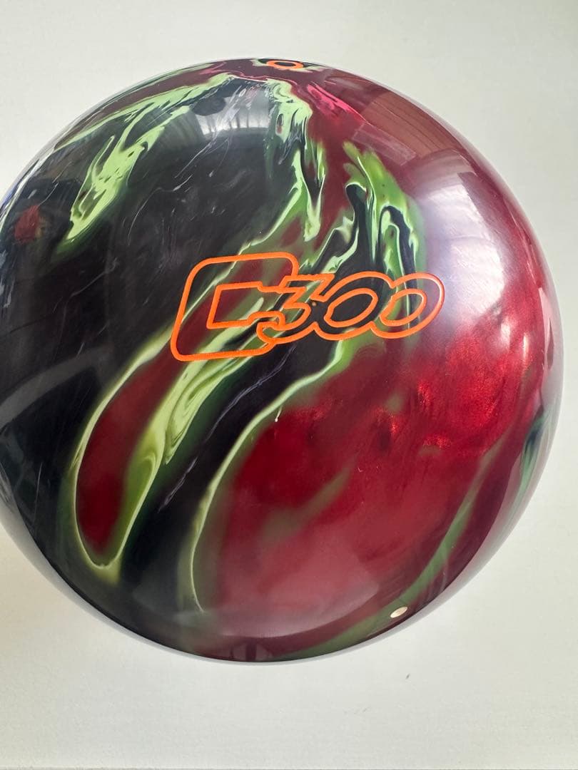 HIGH SPEED ボウリングボール 15LB スモーク/ライム/スカーレット