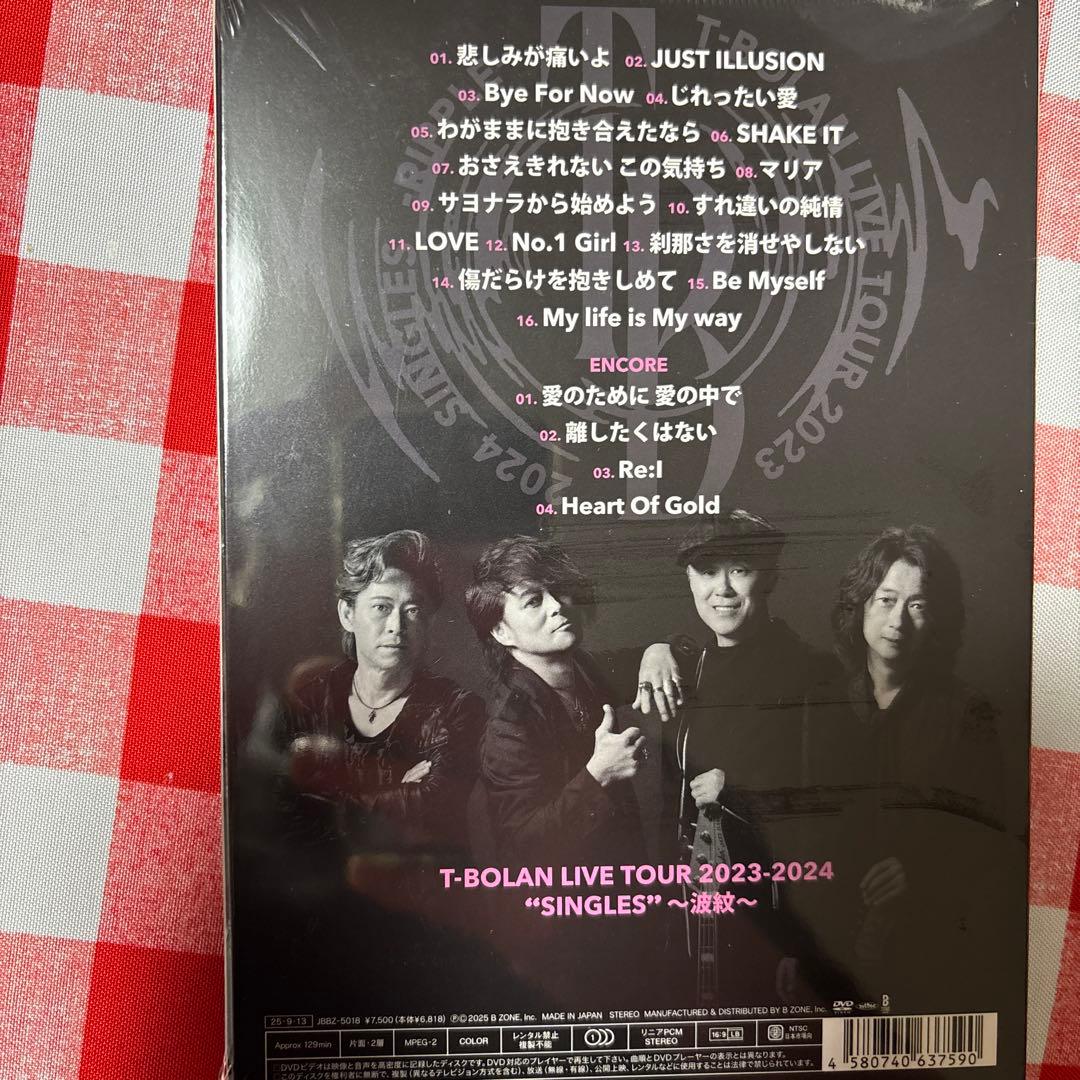 ミュージック T-BOLAN LIVE TOUR 2023-2024 SINGLES DVD