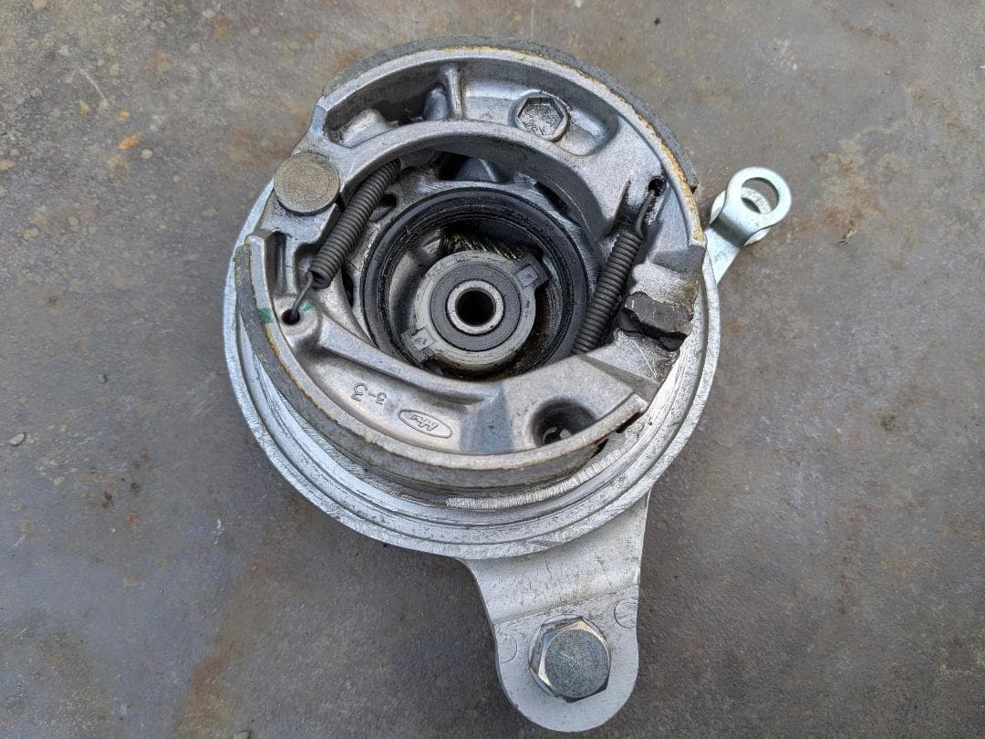 スーパーカブ　アンチリフト　ドラムパネル　AA01