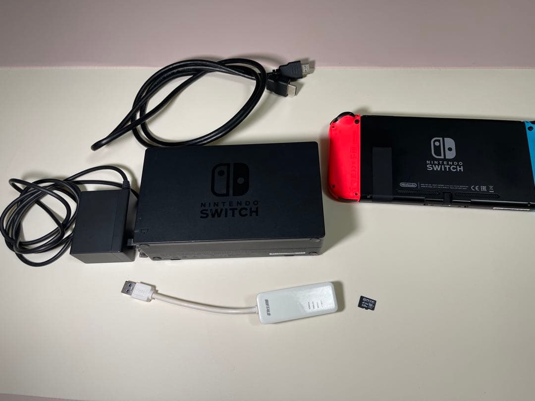 Nintendo Switch 128GBSD付き