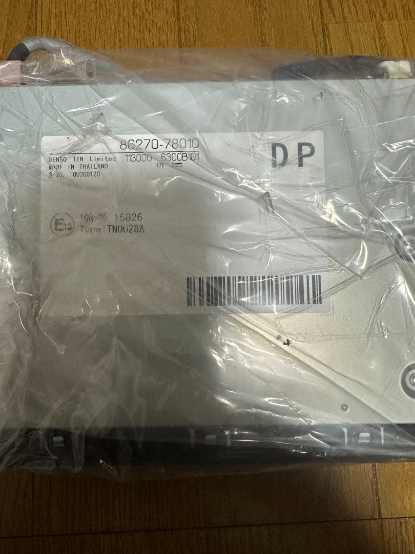 トヨタ ヴォクシーディスプレイオーディオ　ディスクプレーヤー　ETC2.0 純正