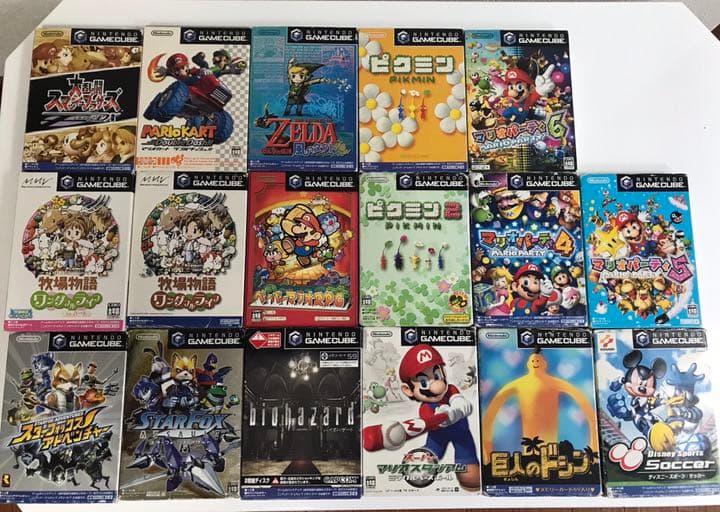 ニンテンドーゲームキューブ　ソフトセット
