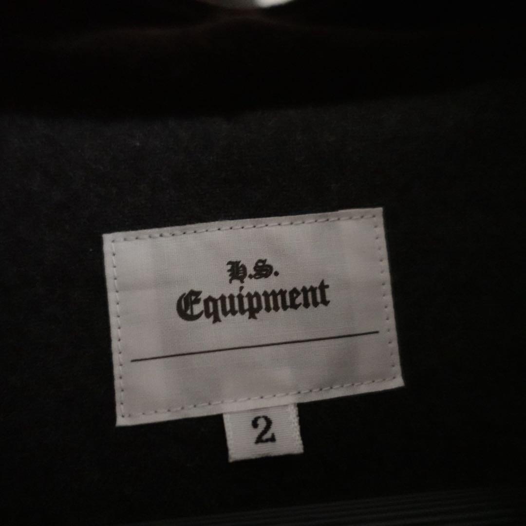 【極美品】H.S. Equipment コットンベロア　マオカラージャケット