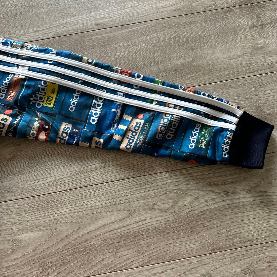 adidas リバーシブル　セットアップ　スウェット　ジャージ　M 総柄