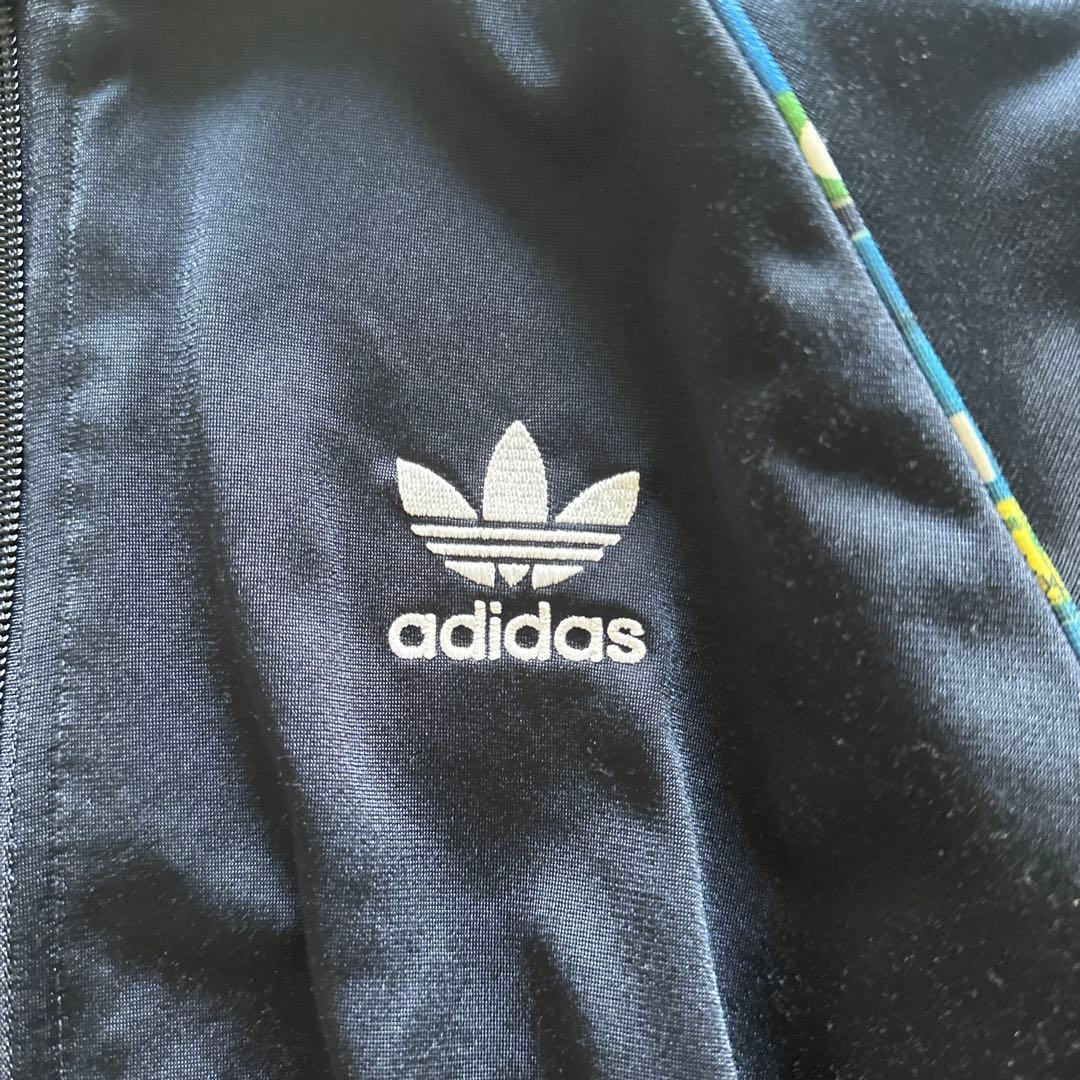 adidas リバーシブル　セットアップ　スウェット　ジャージ　M 総柄