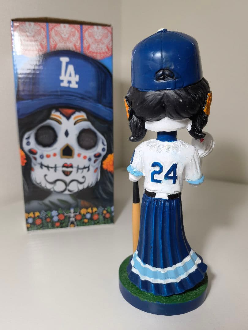 9/24来場者限定 Dia De Los ドジャース ボブルヘッド ⓑ