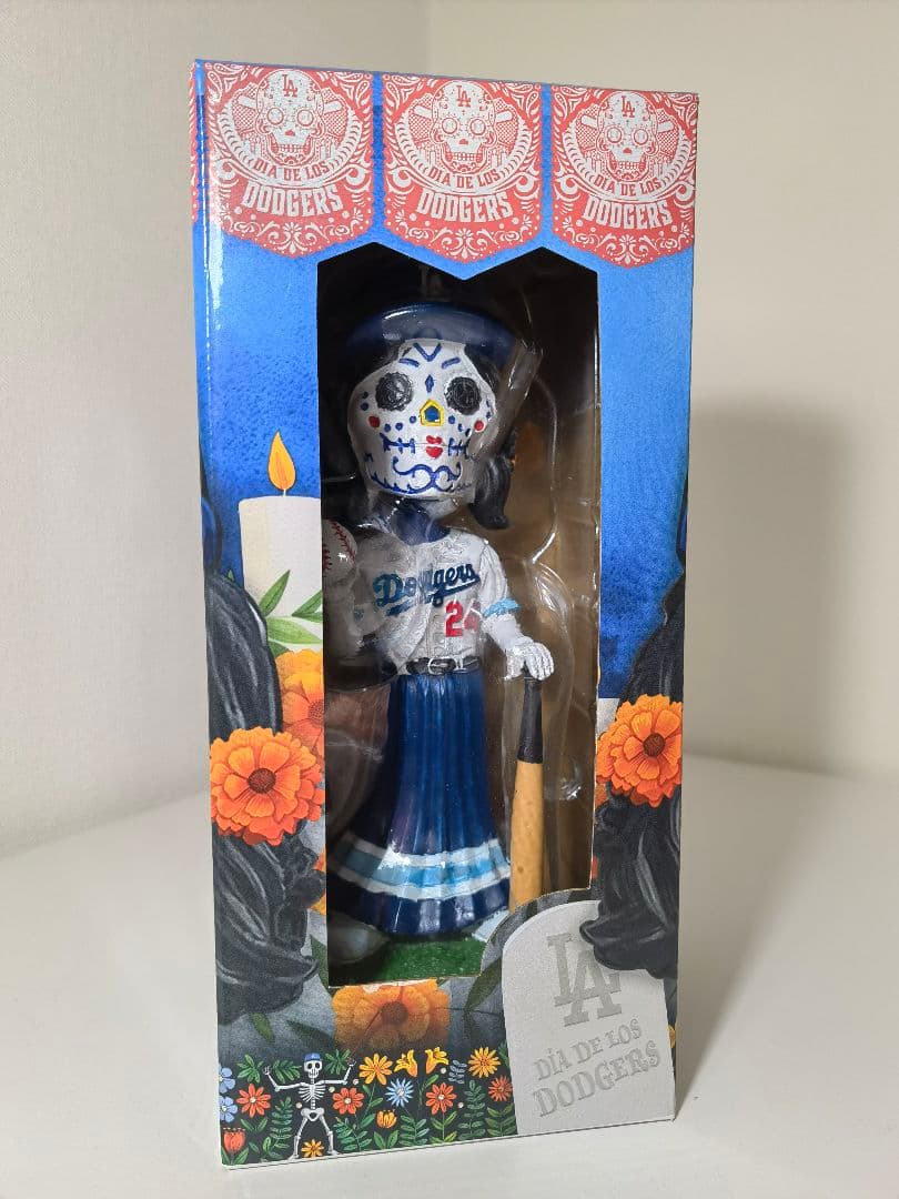 9/24来場者限定 Dia De Los ドジャース ボブルヘッド ⓑ