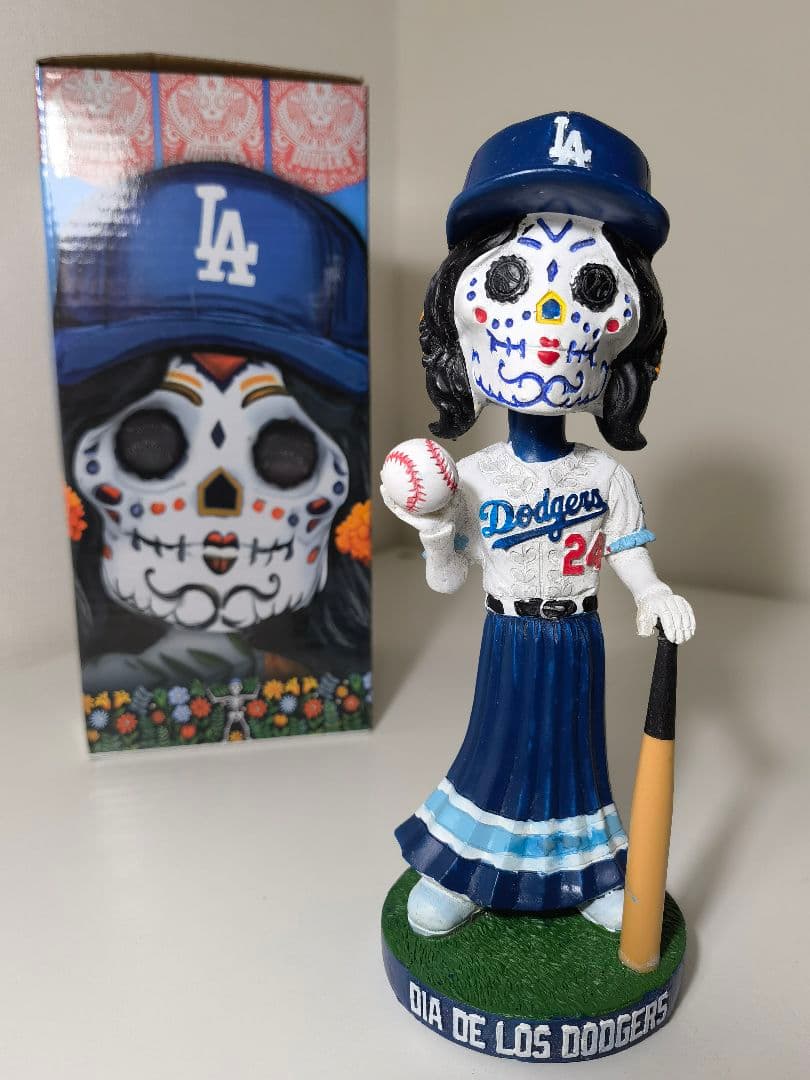 9/24来場者限定 Dia De Los ドジャース ボブルヘッド ⓑ