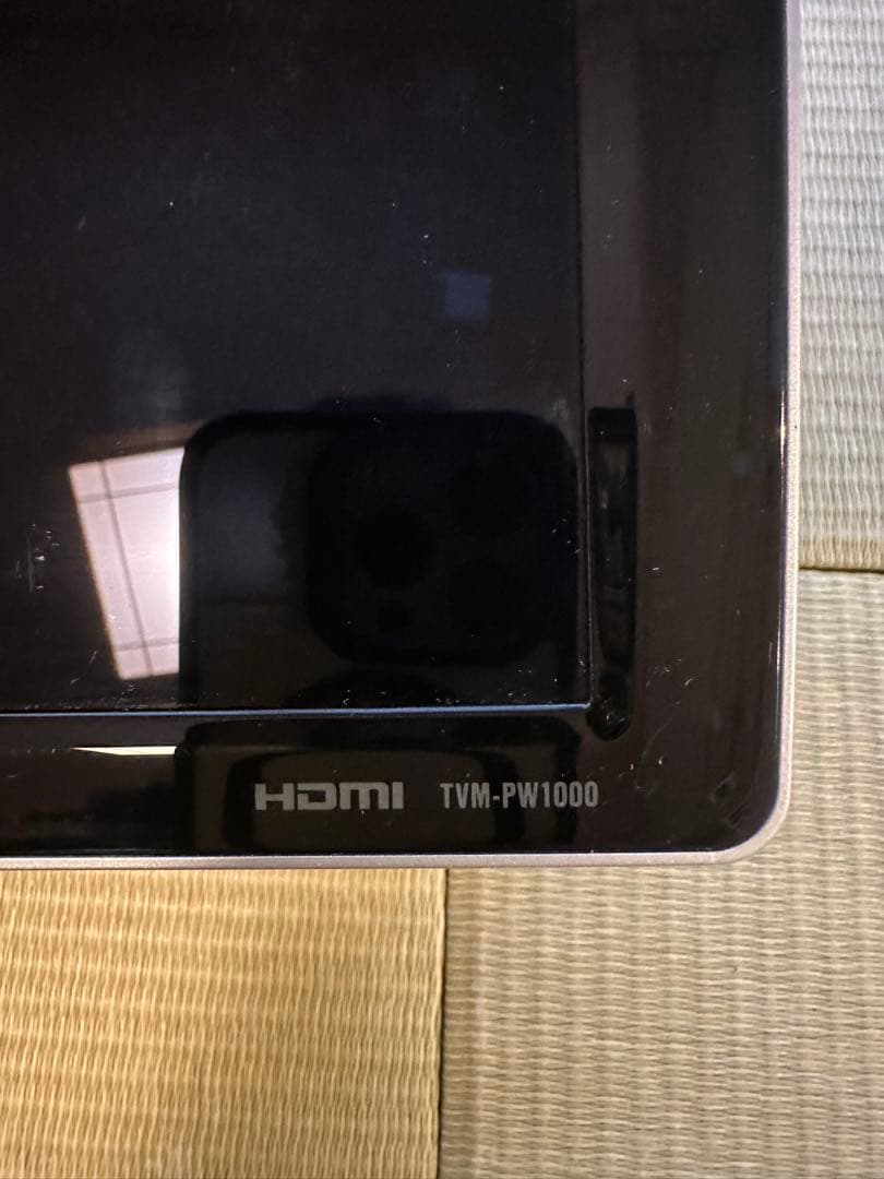 カロッツェリア　TVM-PW1000 10.1V型モニター2台セット