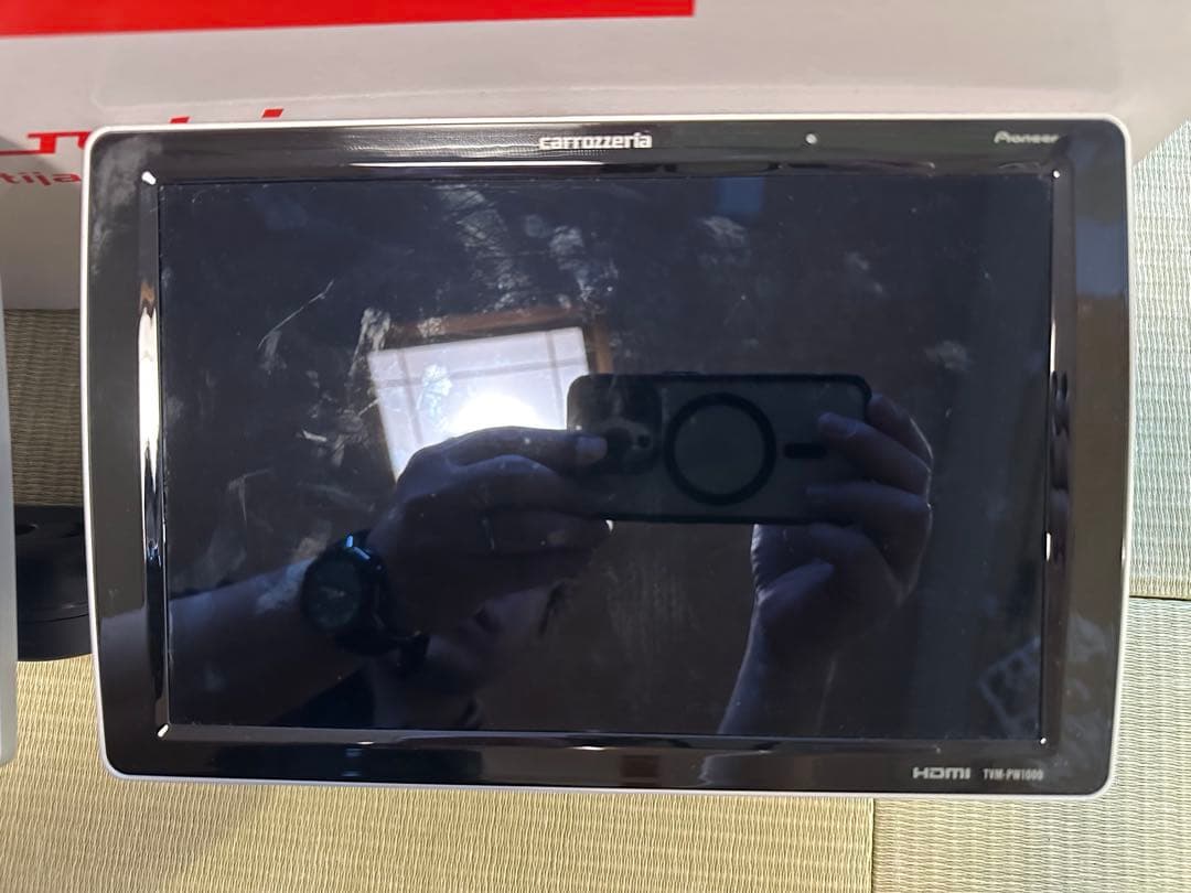 カロッツェリア　TVM-PW1000 10.1V型モニター2台セット