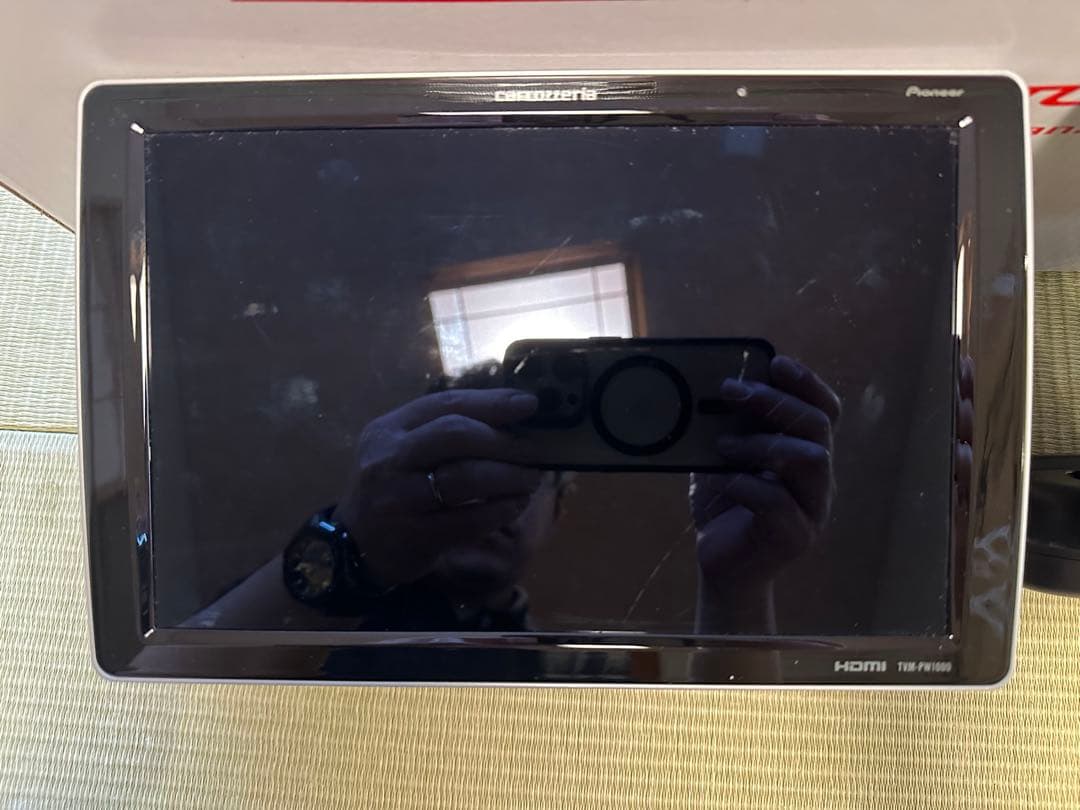 カロッツェリア　TVM-PW1000 10.1V型モニター2台セット