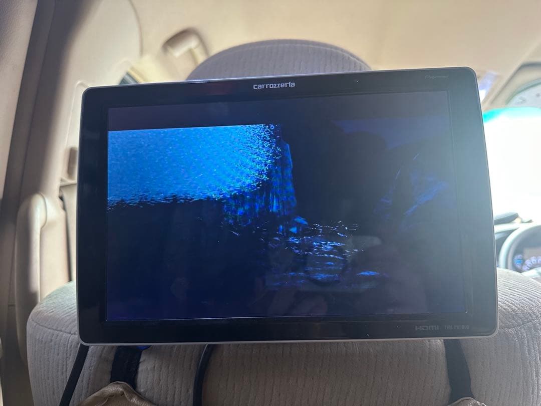 カロッツェリア　TVM-PW1000 10.1V型モニター2台セット