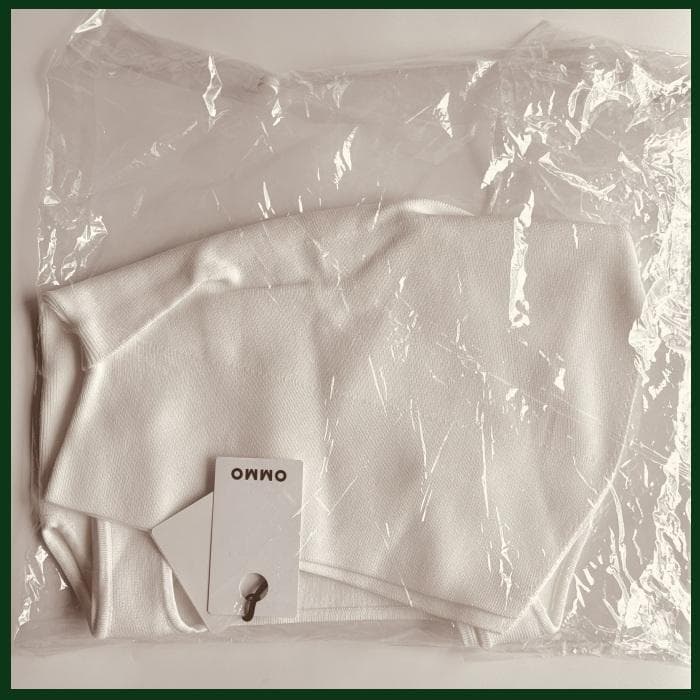 新品・未使用【OMMO】タンクトップ ASYMME TUCK KT TOP 白