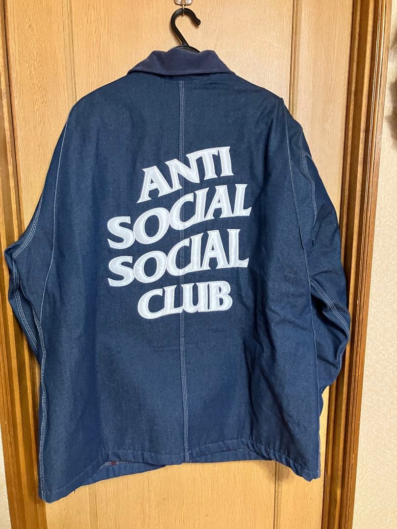 【XL】ASSC × Dickies デニム チョアコート コラボ