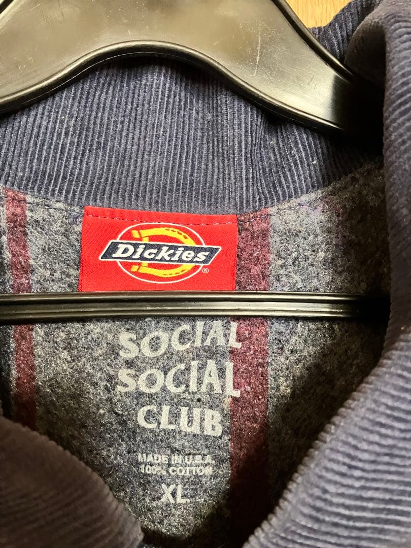 【XL】ASSC × Dickies デニム チョアコート コラボ