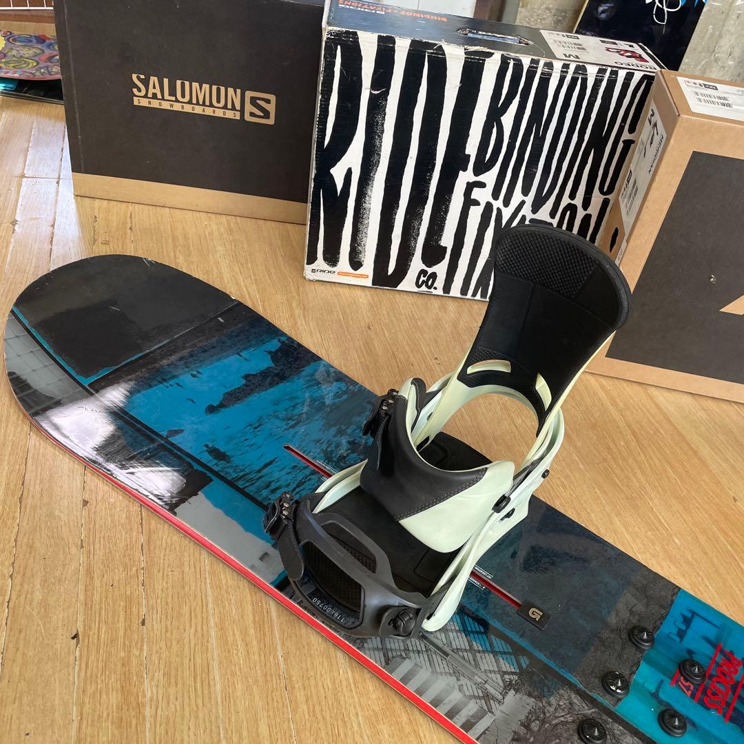 BURTON　バートン　マクモリス愛用スノーボード　CUSTOMバインディング付