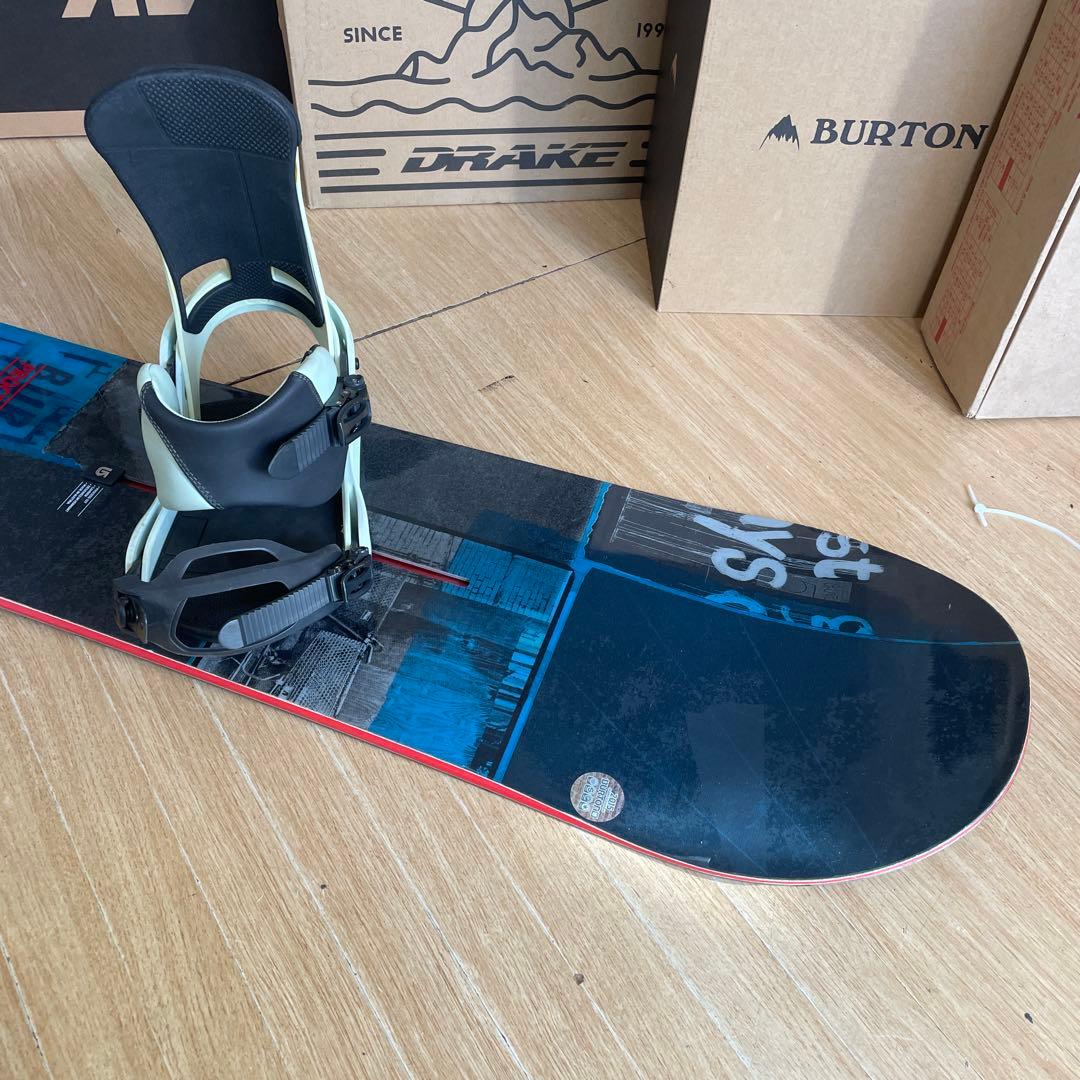 BURTON　バートン　マクモリス愛用スノーボード　CUSTOMバインディング付