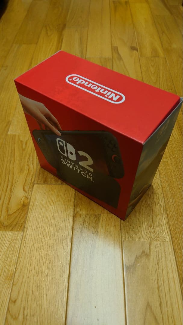 Nintendo Switch 2 日本語設定 黒/赤