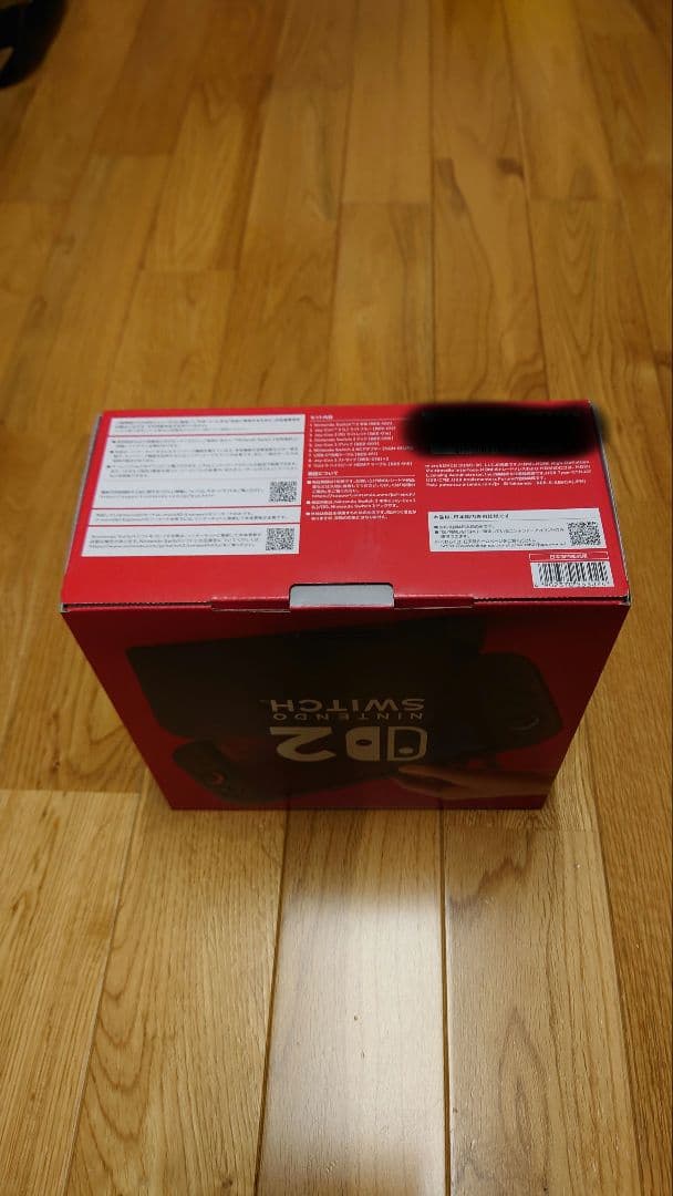 Nintendo Switch 2 日本語設定 黒/赤