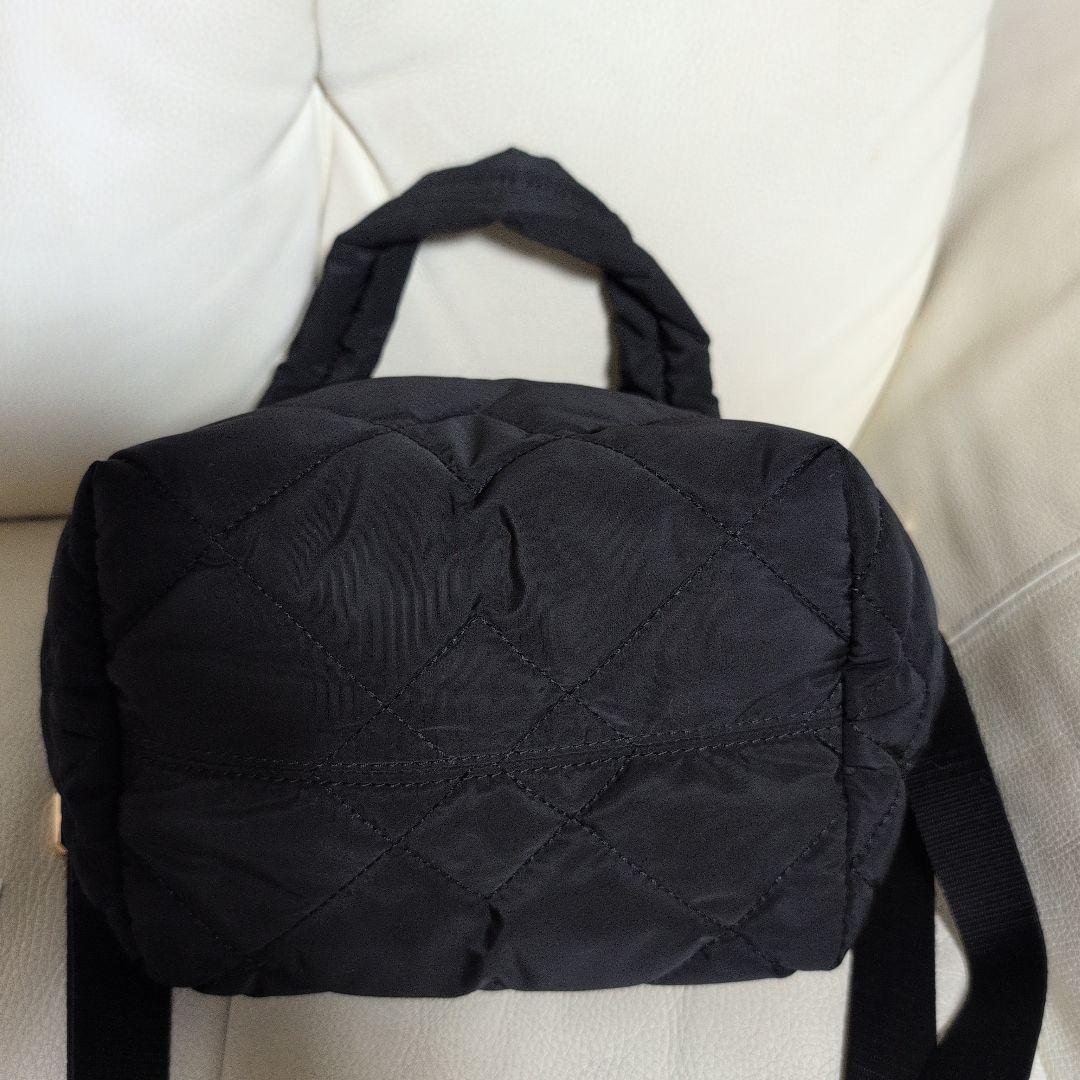 ☆マークジェイコブス☆　キルティング素材の2wayバッグ　黒　極美品！