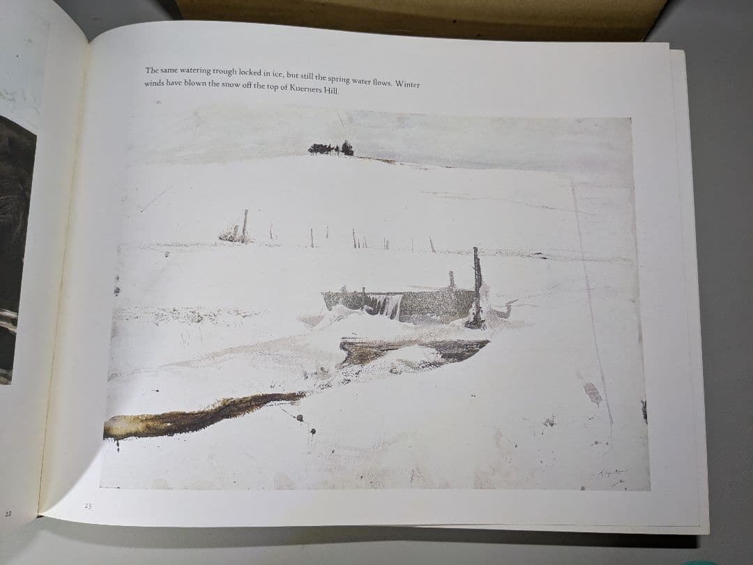 ワイエス画集　カーナー農場　リブロポート【中古ー非常によい】