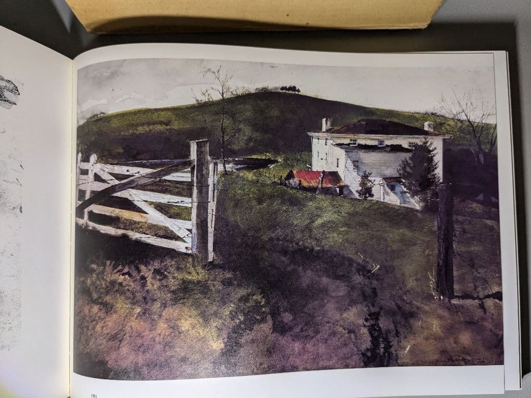 ワイエス画集　カーナー農場　リブロポート【中古ー非常によい】