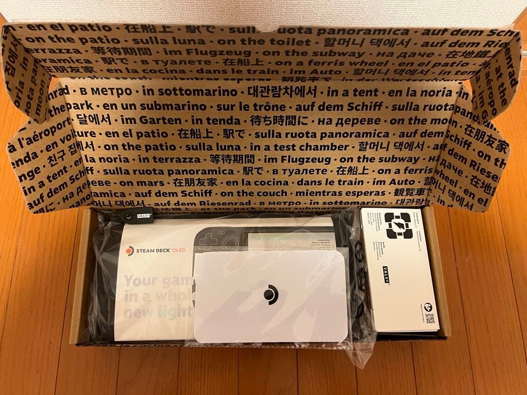 【極美品】スチームデックSteam Deck OLED 1TB