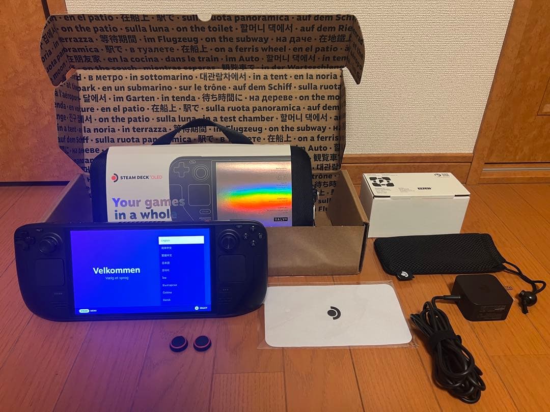 【極美品】スチームデックSteam Deck OLED 1TB