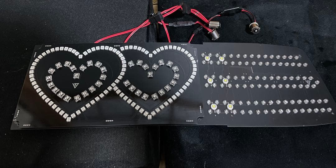 jza70 70スープラ ハートテールランプ　LED