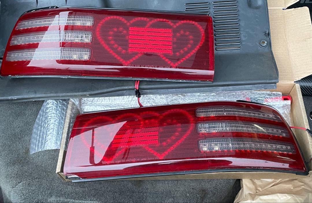 jza70 70スープラ ハートテールランプ　LED