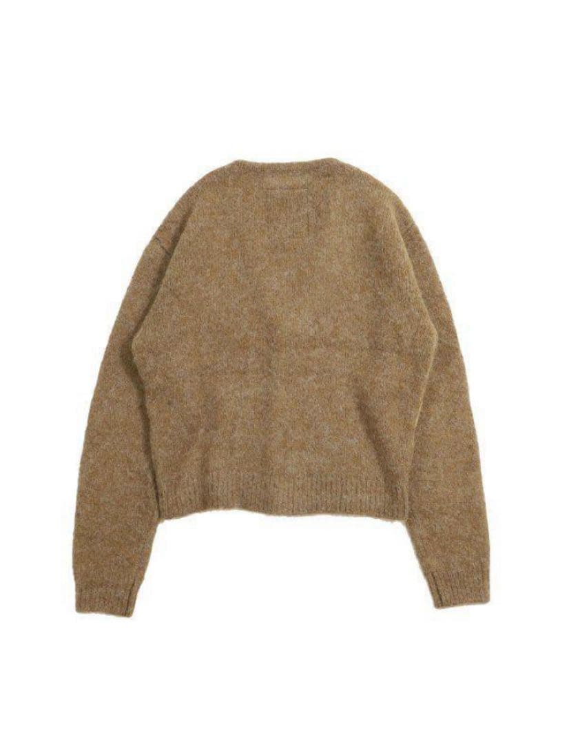 JieDa アーガイルカーディガン ブラウン