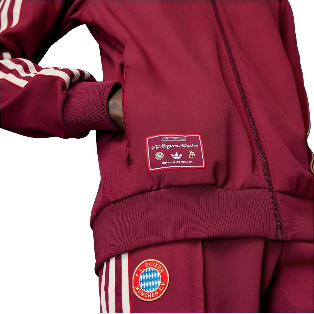 赤★XL★FCバイエルンテラスアイコントラックジャケット★ジャージ★男女