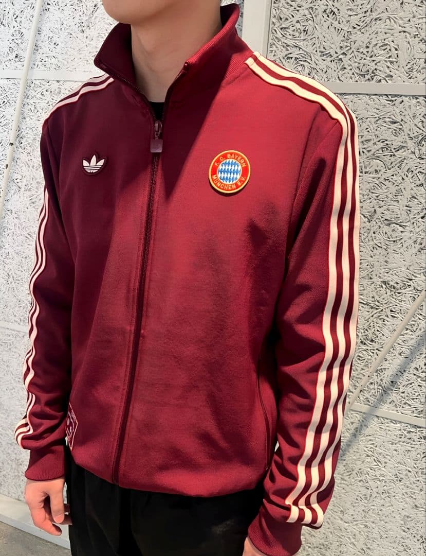 赤★XL★FCバイエルンテラスアイコントラックジャケット★ジャージ★男女