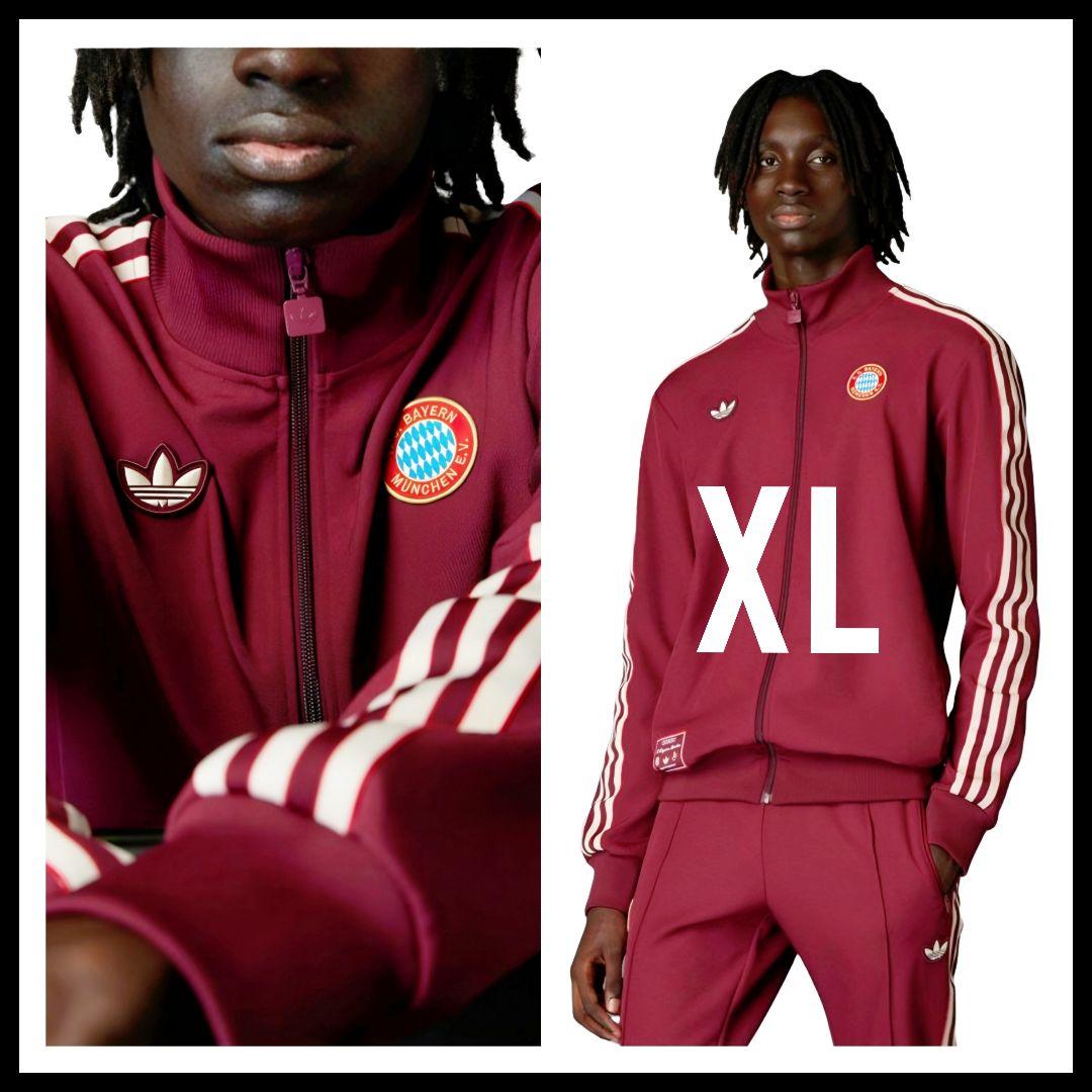 赤★XL★FCバイエルンテラスアイコントラックジャケット★ジャージ★男女